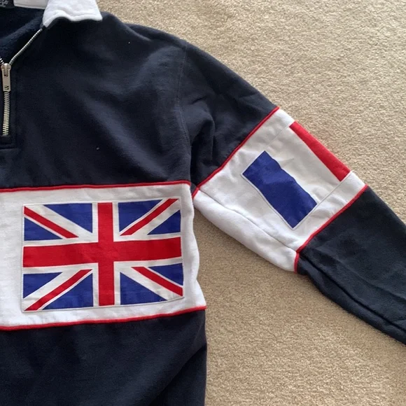 Brandy Melville flag sweatshirt - Picture 3 of 5